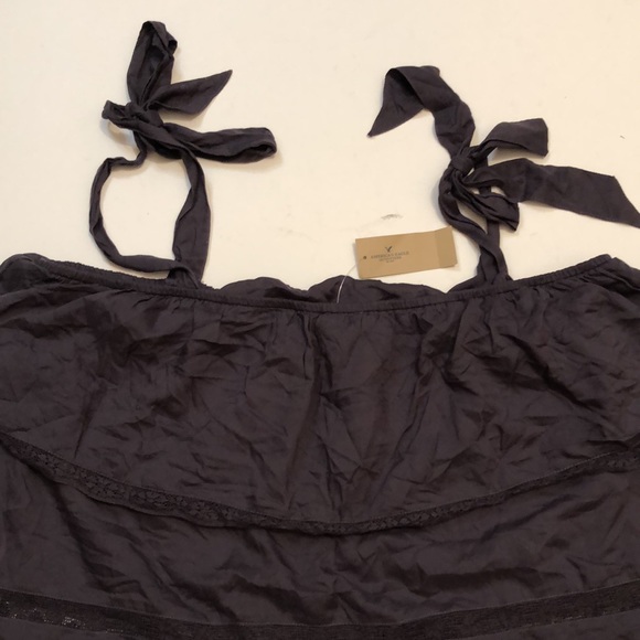 American Eagle Casual Tiered Shoulder Tie Cami Tank, size XL - Picture 10 of 12